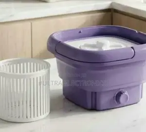 Folding Washing Machine ቦታ ለመቆጠብ የተሰራ ታጣፊ እና ተንቀሳቃሽ የልብስ ማጠቢያ ነው።