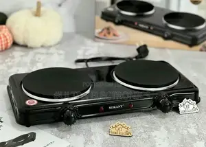 SOKANY Electric Stove – ለቤት እና ለዕለታዊ ምግብ ማብሰያ የተሰራ ባለ 2 ማብሰያ ኃይለኛ
