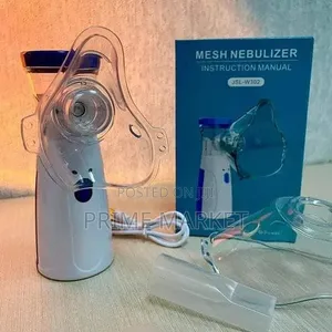 Portable Mesh Nebulizer–Breathe Easy Anywhere! Dual Power(Battery/USB)