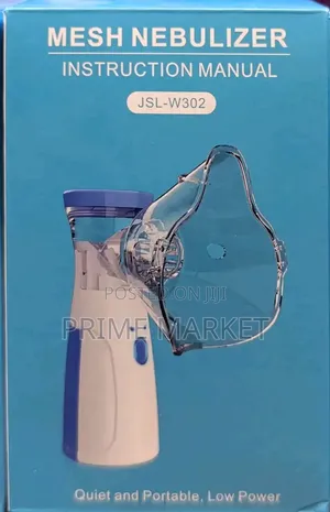 Portable Mesh Nebulizer–Breathe Easy Anywhere! Dual Power(Battery/USB)