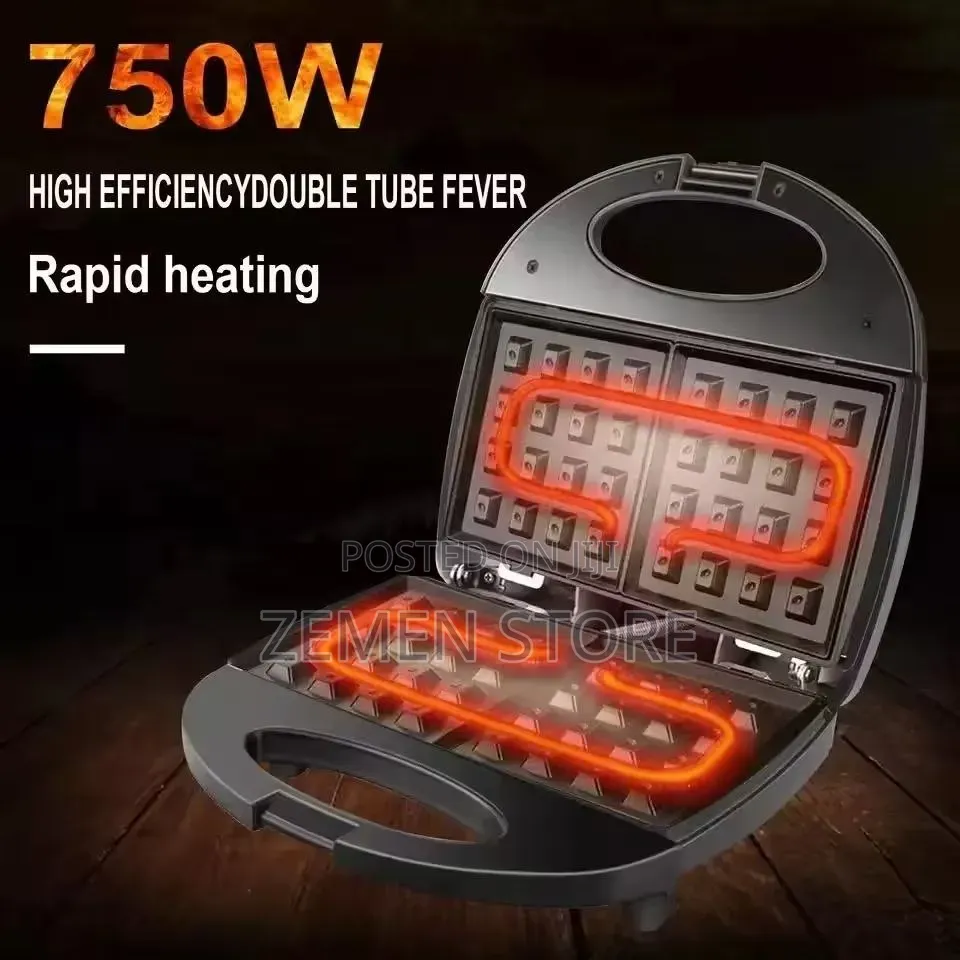 Sonifer 7-in-1 Multi-Function Electric Sandwich Maker Waffle Iron