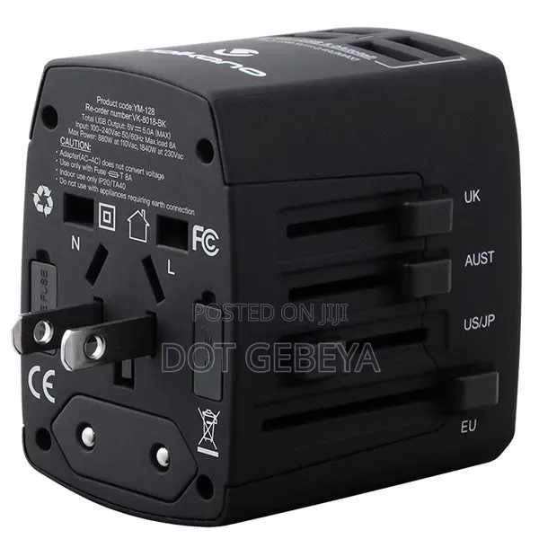 Volkano Worldwide Travel Adapter