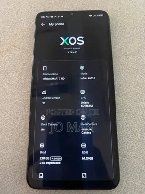 Infinix Smart 7 HD 64 GB Blue