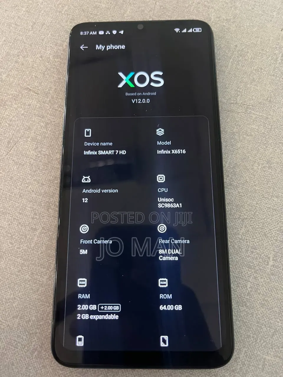 Infinix Smart 7 HD 64 GB Blue