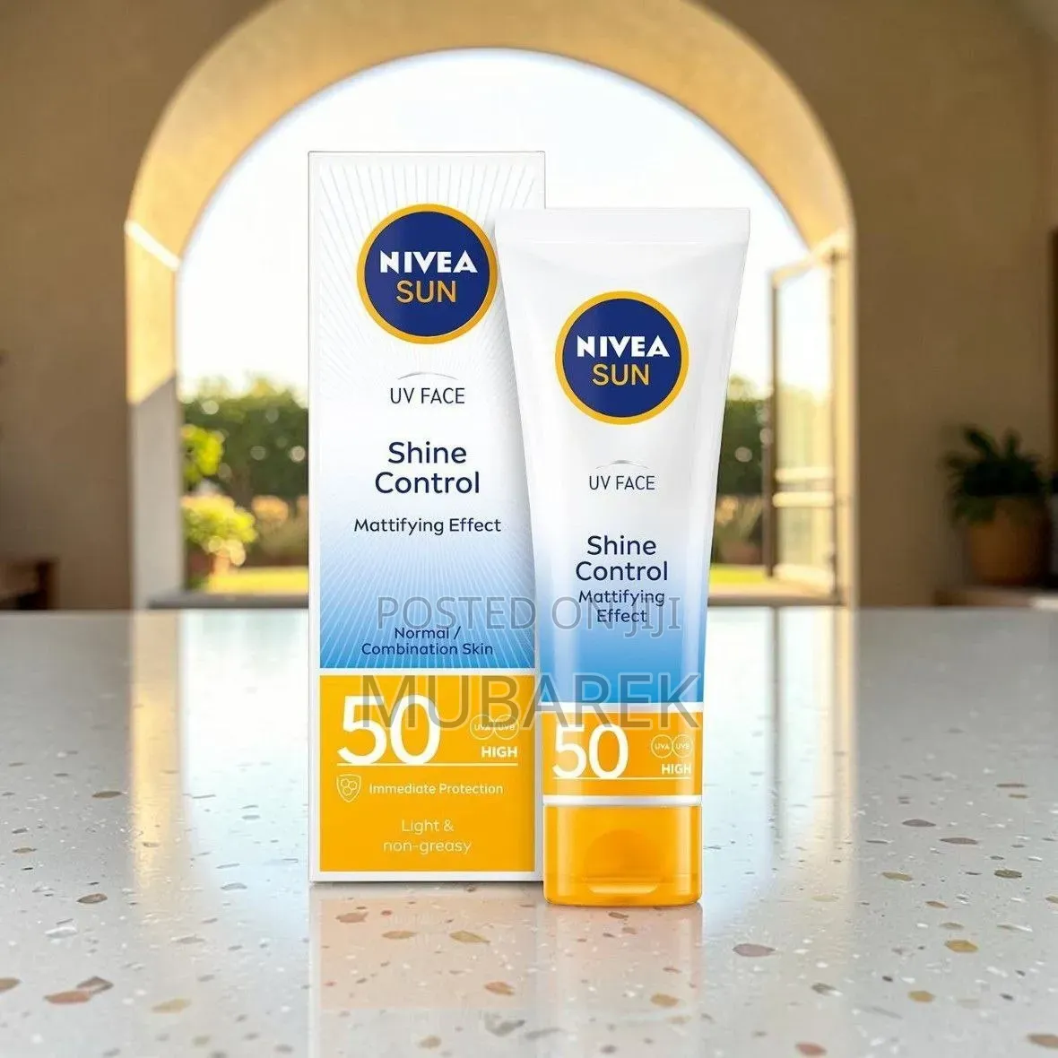 NIVEA Facial Sunblock | صن بلوك نيفيا للوجه SPF 50