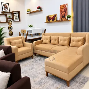 L Shape +1singl Sofa