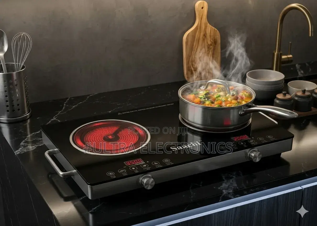 SAACHI 2-Burner Ceramic Cooker – 2500W SAACHI Ceramic Cooker