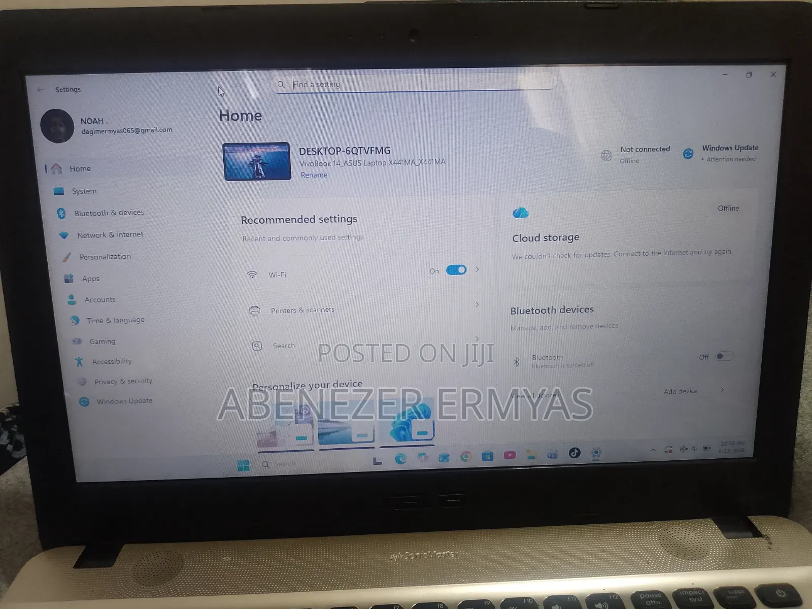 Laptop Asus X44L 4GB Intel Celeron HDD 500GB