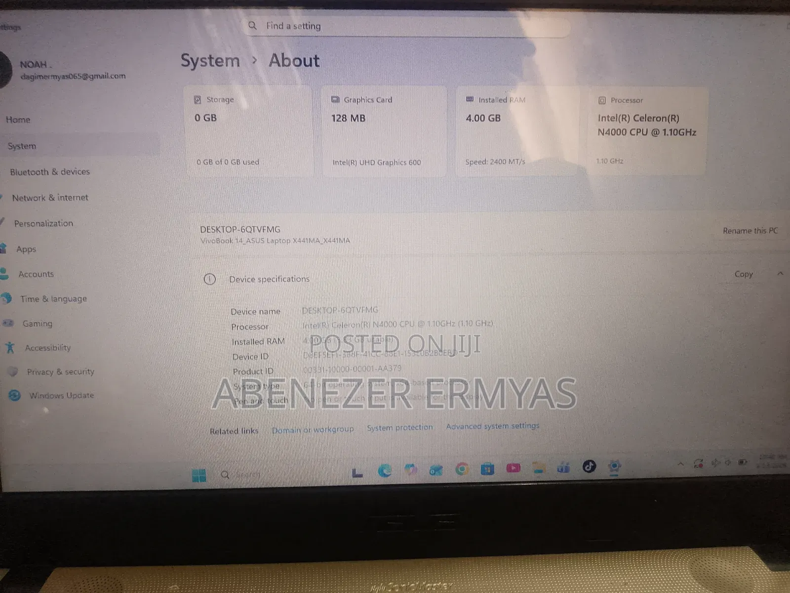Laptop Asus X44L 4GB Intel Celeron HDD 500GB