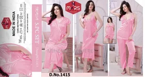 5pcs Women's Lace Camisole Top, Pants, Shorts, Elegant Belted Robe