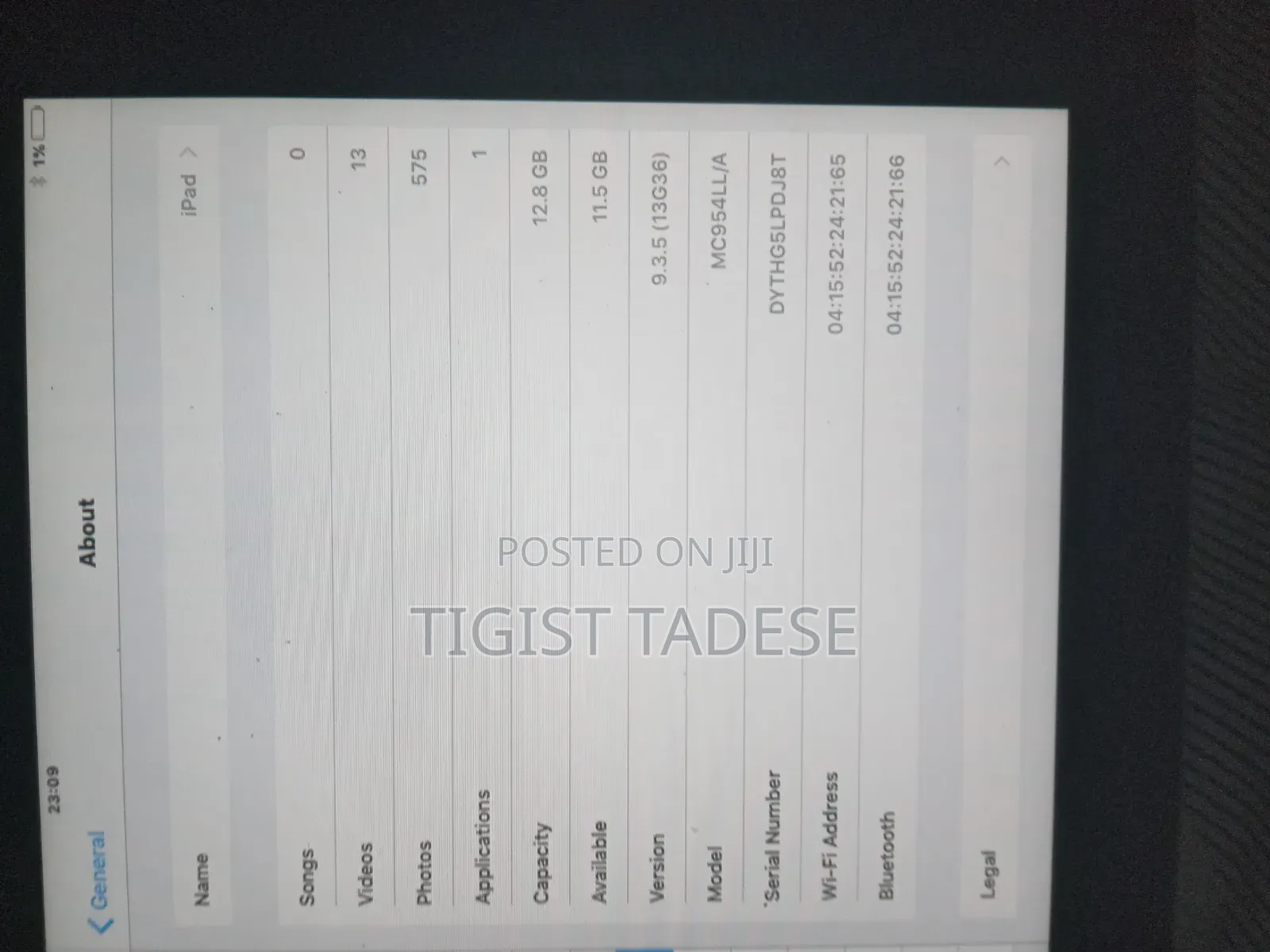 New Apple iPad Pro 12.9 (2015) 16 GB White