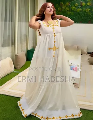 Elegant Ethiopian Habesha Traditional Dress | Handmade Custom Made