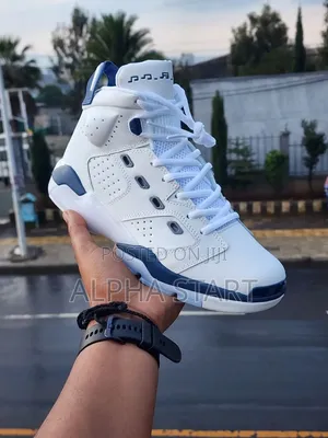 Jordan 6full Whit High Master Quality Shoes Made in Vietnam