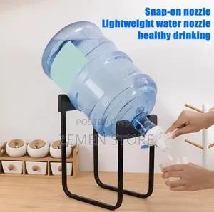Countertop Water Gallon Jug Stand Holder With Fast-Flow Dispenser
