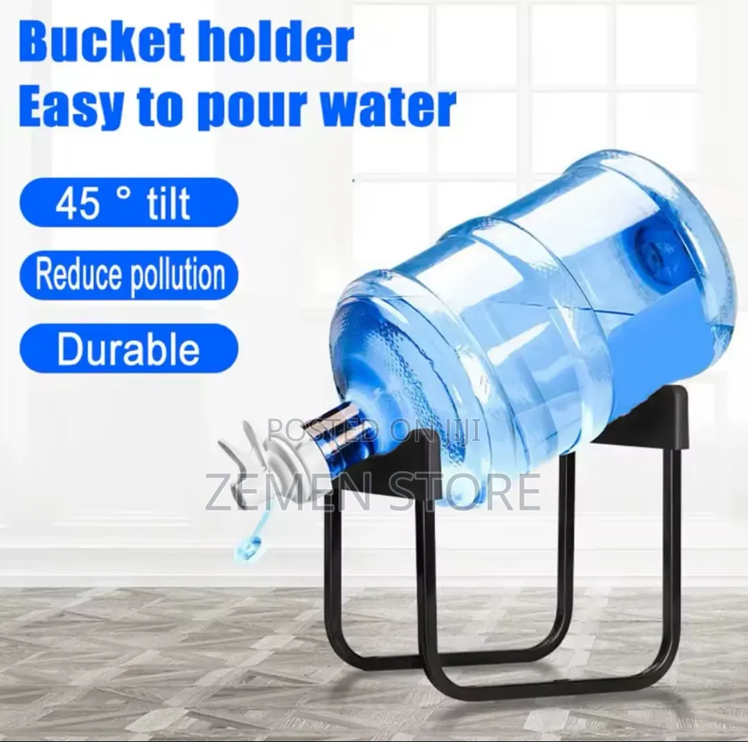 Countertop Water Gallon Jug Stand Holder With Fast-Flow Dispenser