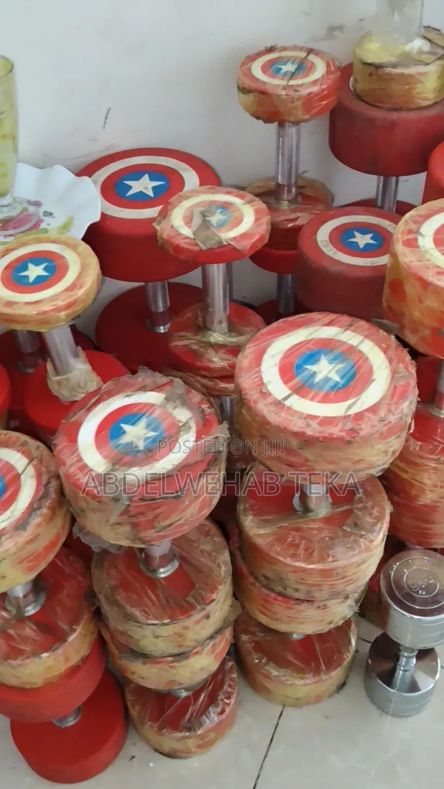 Captain American Dumbell From 5kg to 30kg