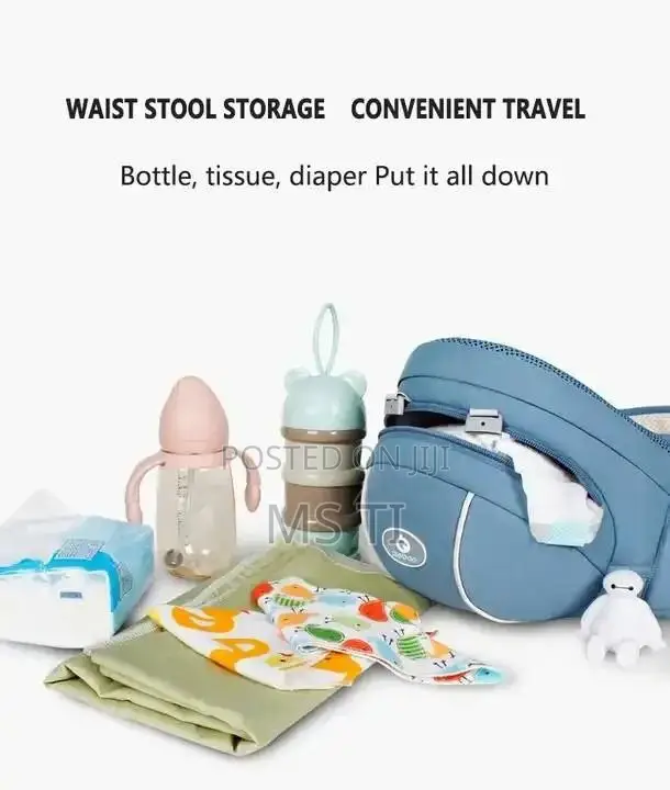 9 in 1 Adjustable Baby Hip Seat + Carrier