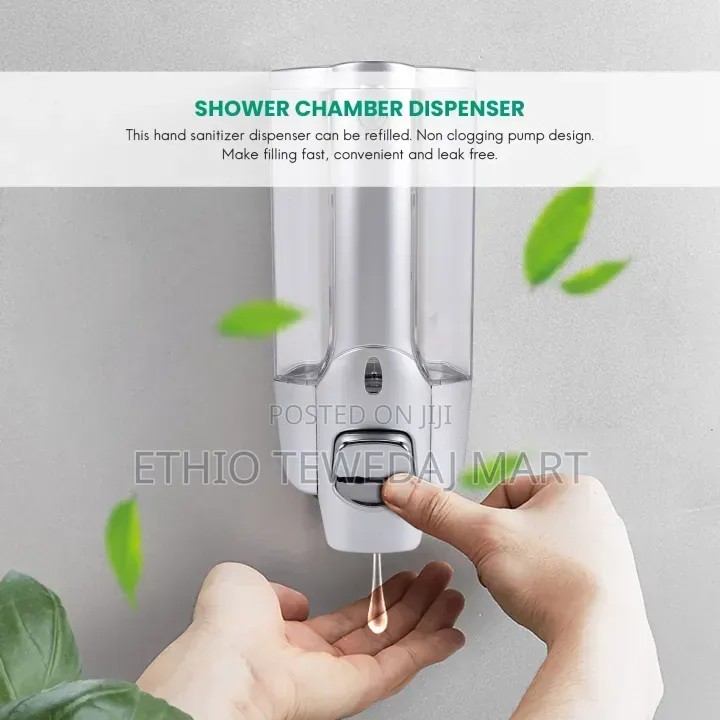 Soap Dispenser Manual Wall Mounted Hand Gel Dispenser 350Ml