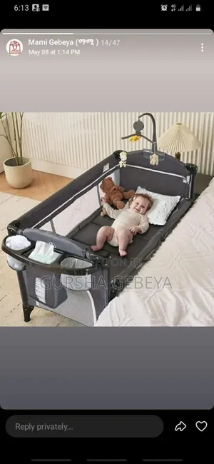 5in1 Deluxe Baby Bedside Crib
