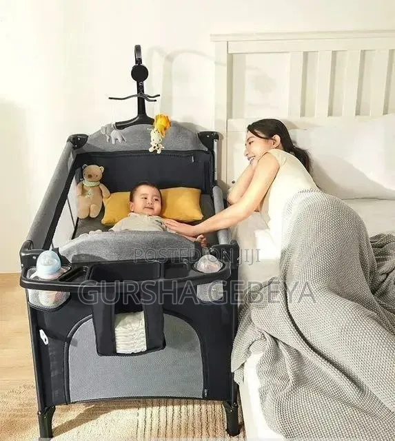 5in1 Deluxe Baby Bedside Crib
