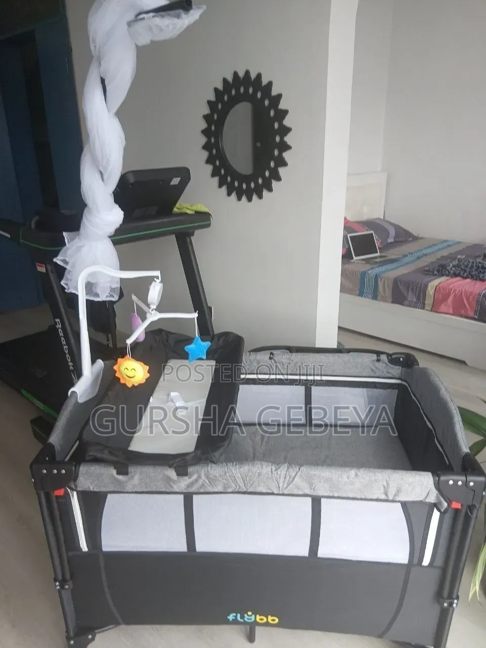 5in1 Deluxe Baby Bedside Crib