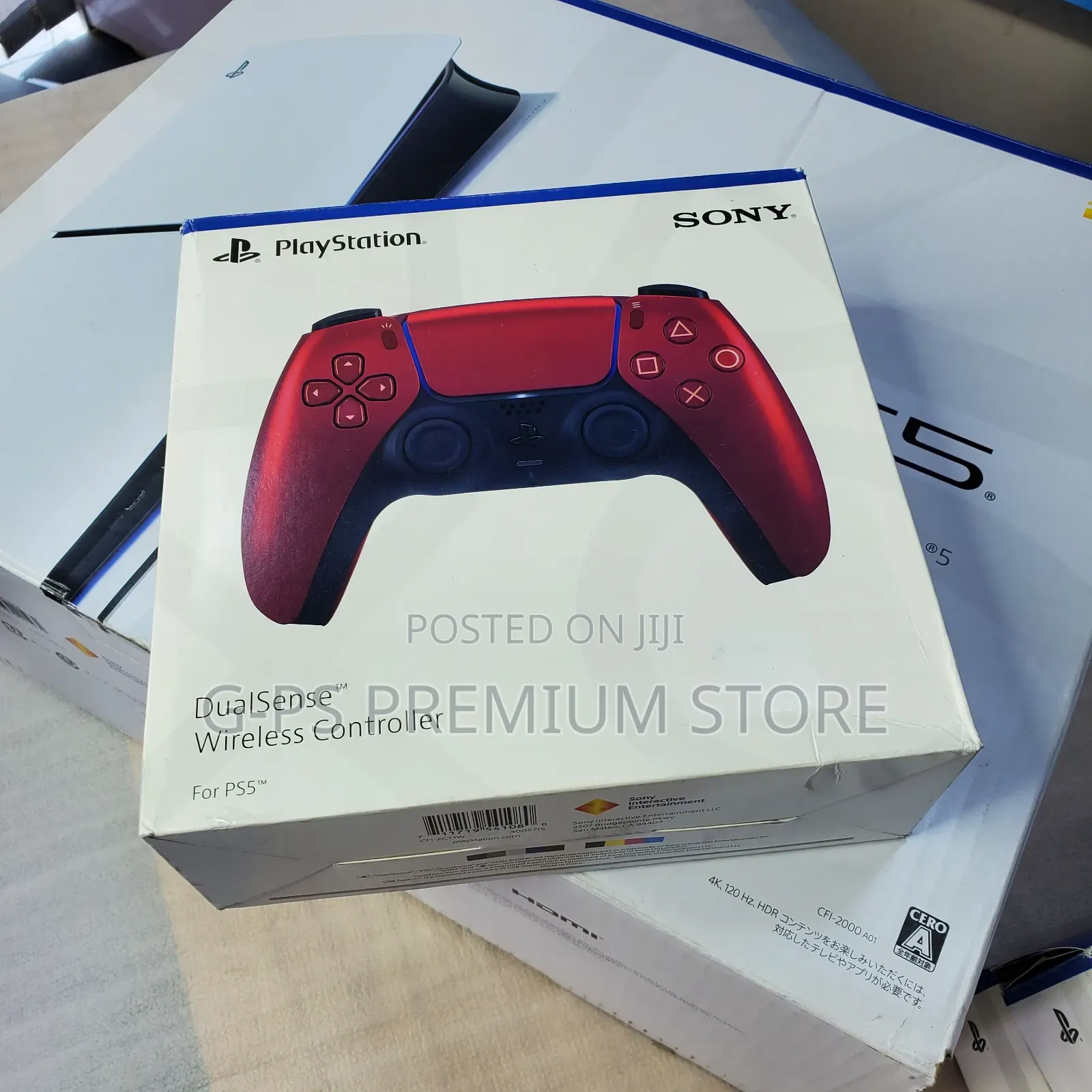 Original PS5 Controller DualSense |ከእነ ካርቱኑ Sealed Package ታላቅ ዲስካውንት