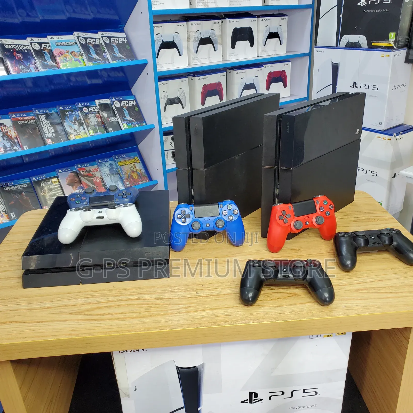 PS4 Fat Original – 2 Original Joystick –FC 26 እና 5 Games ታላቅ ዲስካውንት
‎