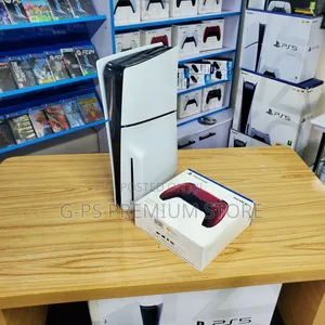 PS5 Slim Gaming Console 1 Joystick – FC 26 እና ሌሎች 5 ጌሞች – ታላቅ ዲስካውንት