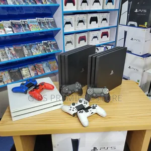 PlayStation 4 Pro Gaming Console – 2 Original Joystick – ታላቅ ዲስካውንት