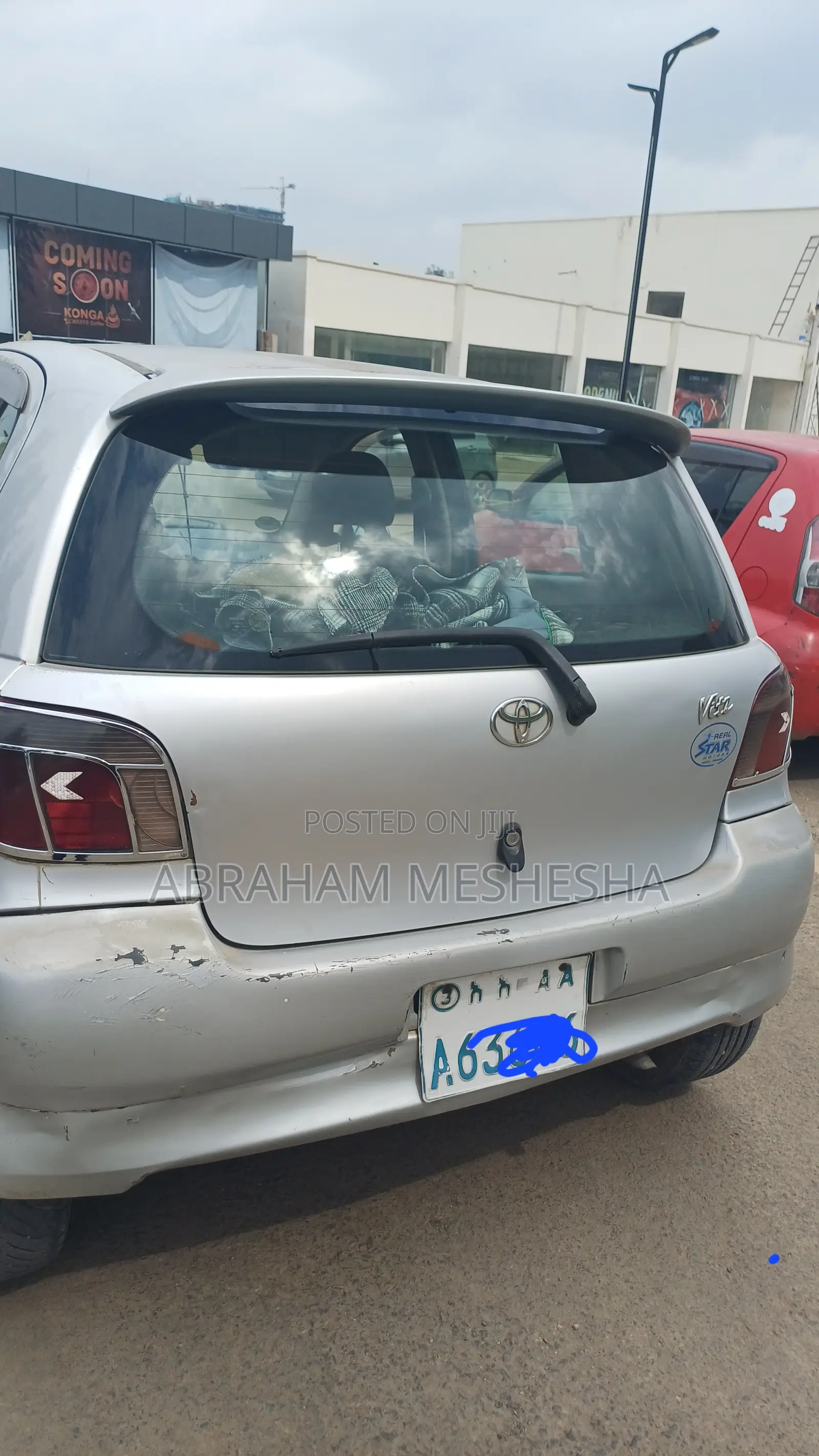 Toyota Vitz 2001 Silver