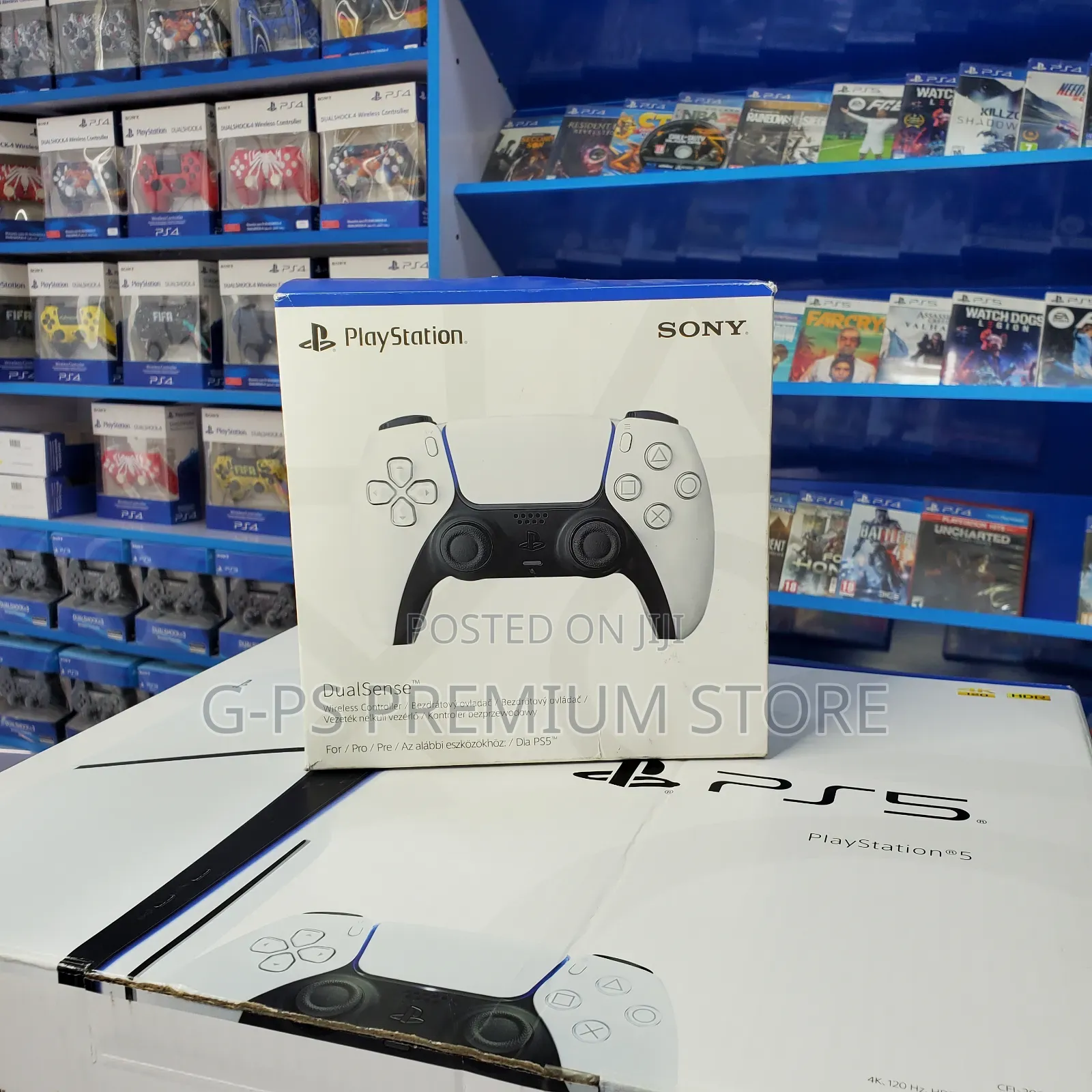 Ps 5 DualSense Original Joystick | New Sealed ከካርቱን ጋር ታላቅ ዲስካውንት
‎