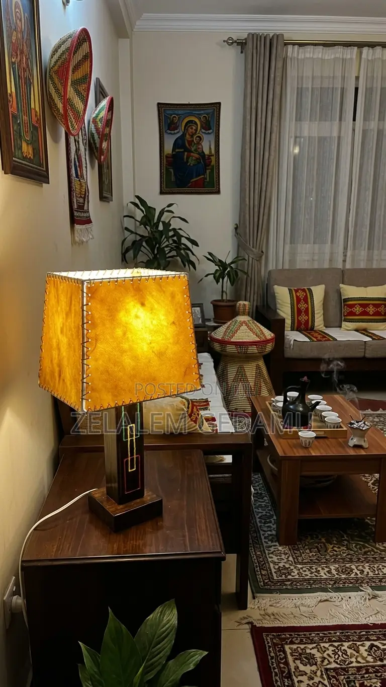 Table Lamp/ Lampshade/ የጠረጴዛ መብራት