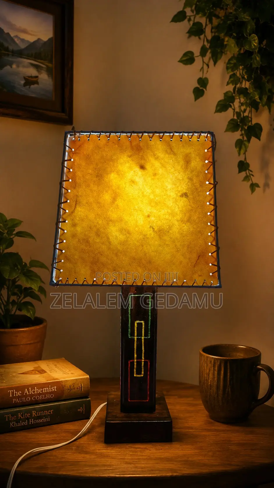 Table Lamp/ Lampshade/ የጠረጴዛ መብራት