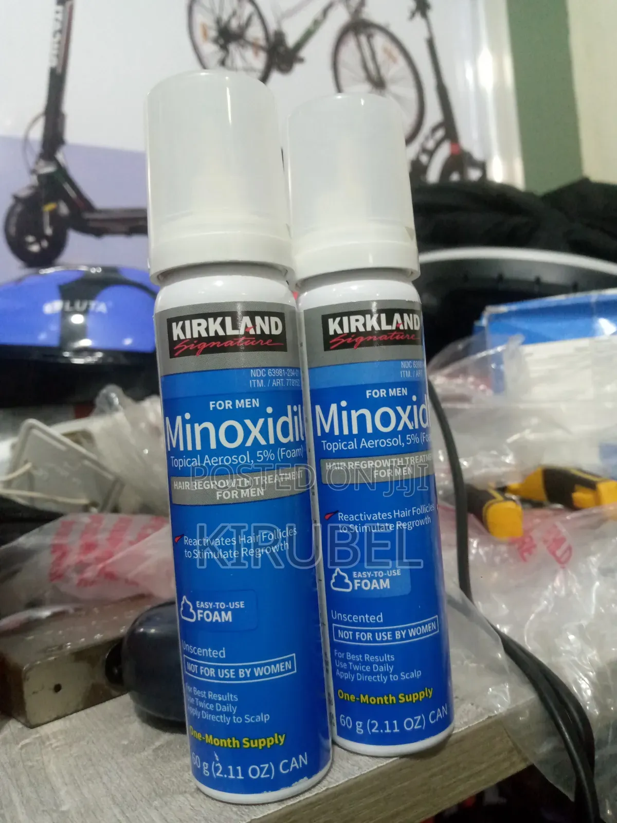 Foam Minoxidil ለፂም ለፀጉር ለ Baby Hair ተመራጭ