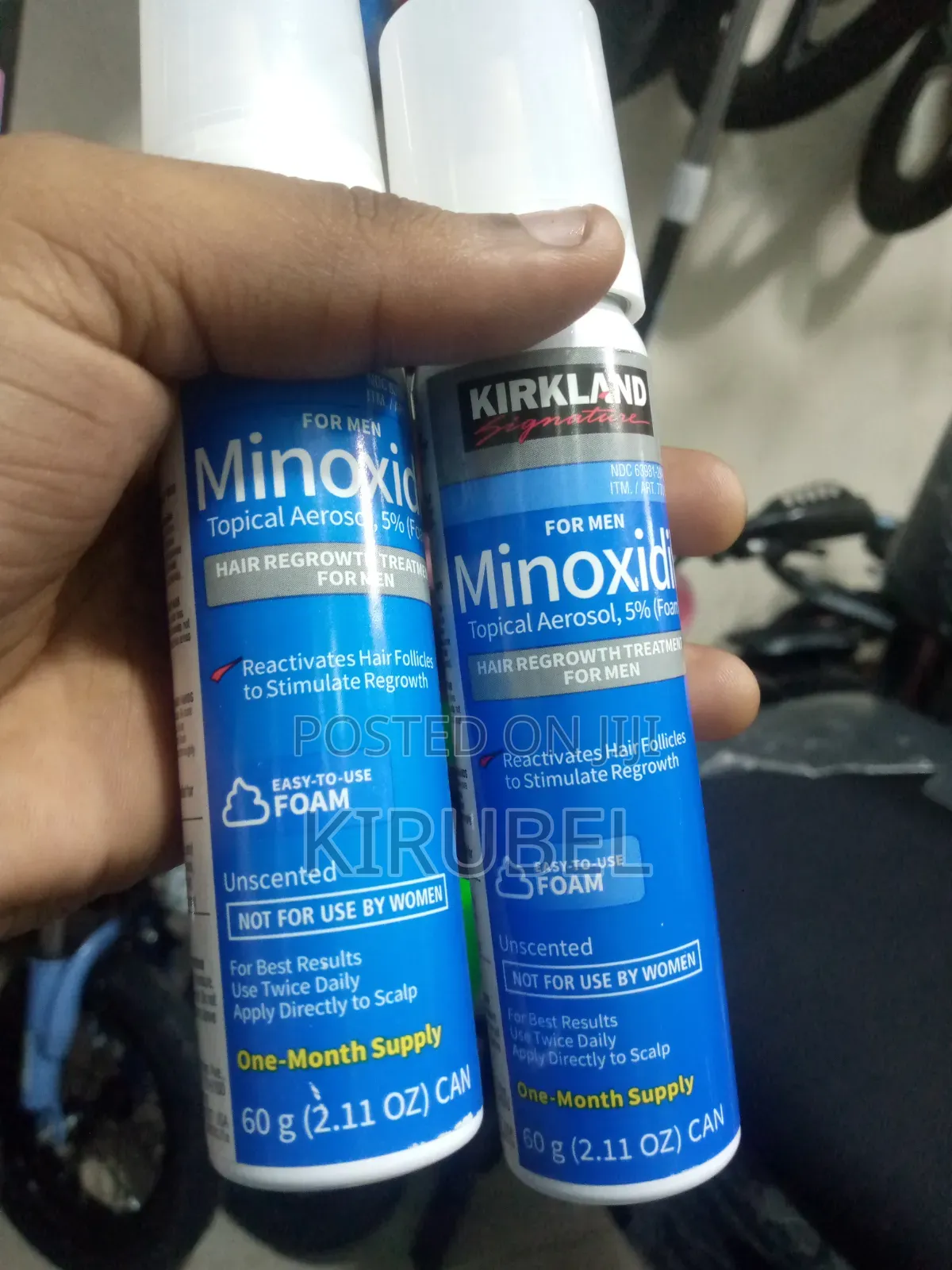Foam Minoxidil ለፂም ለፀጉር ለ Baby Hair ተመራጭ