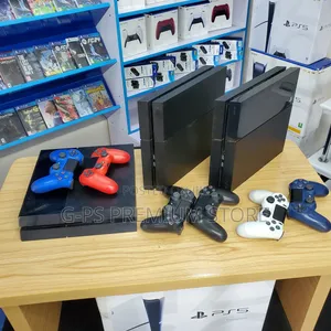 Ps 4 Fat Gaming Console 2Original Joystick FC 26 +5 Games ታላቅ ዲስካውንት
‎