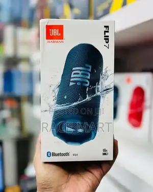Black JBL Flip 7 Premium Bluetooth Speaker