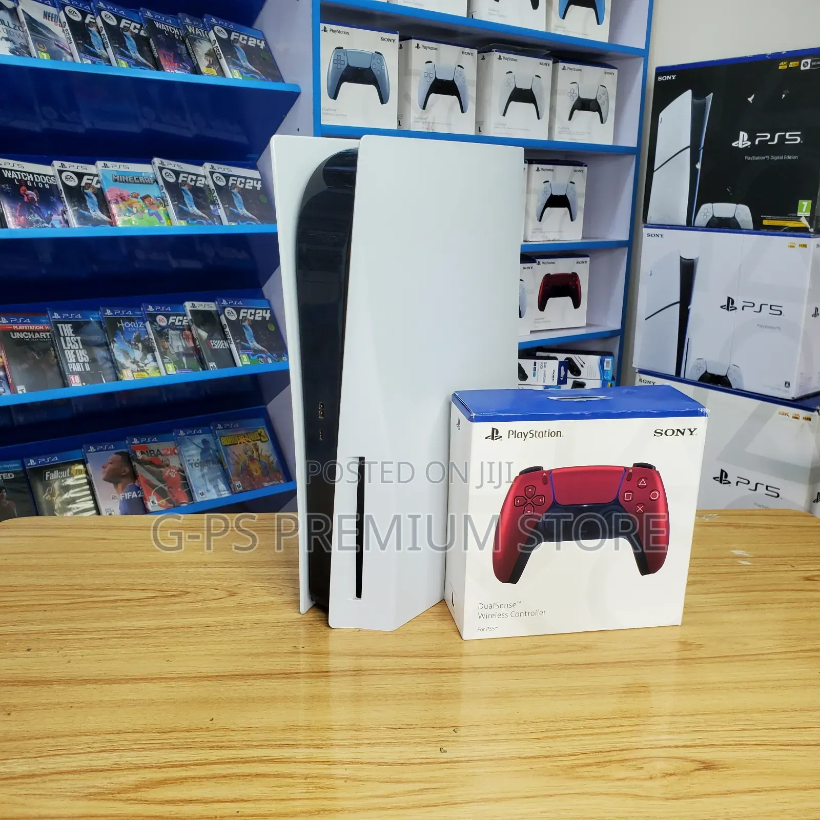 Ps 5 Fat Model 1 Original Joystick – FC 26 + 5 Games – ታላቅ ዲስካውንት
