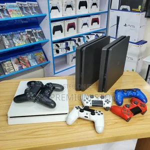 Ps 4 Slim Model – 2 Original Joystick – FC 26 + 5 Games – ታላቅ ዲስካውንት