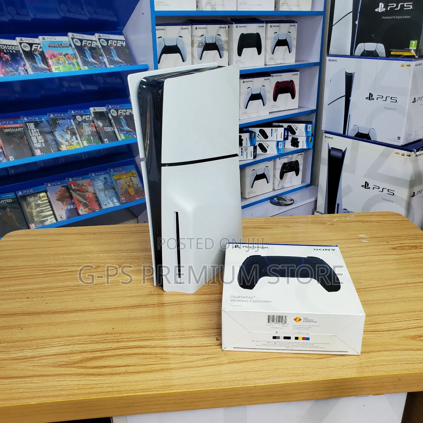 Ps 5 Slim Original – 1 Original Joystick FC 26 + 5 Games ታላቅ ዲስካውንት
‎