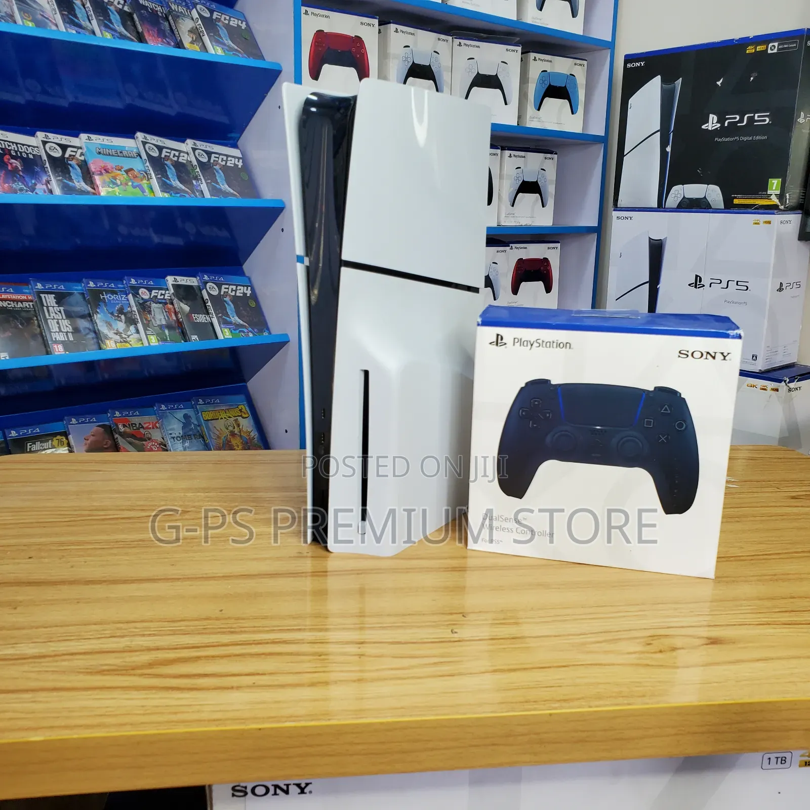Ps 5 Slim Original – 1 Original Joystick FC 26 + 5 Games ታላቅ ዲስካውንት
‎