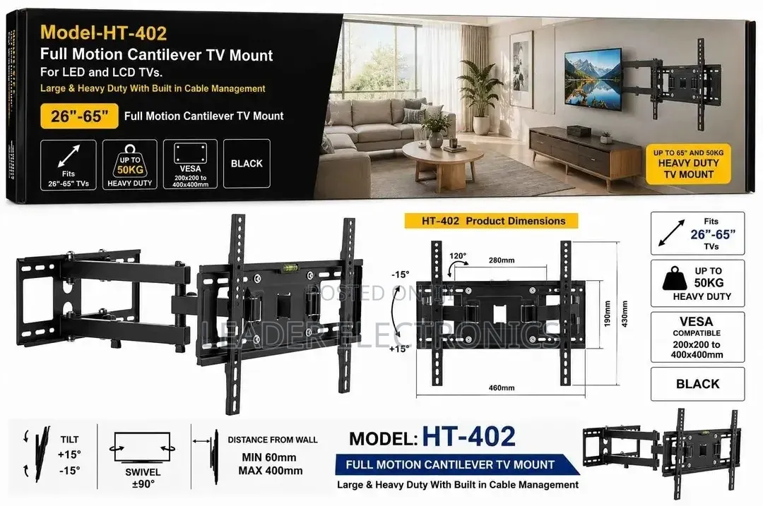 Flexible TV Wall Mount TV Hanger