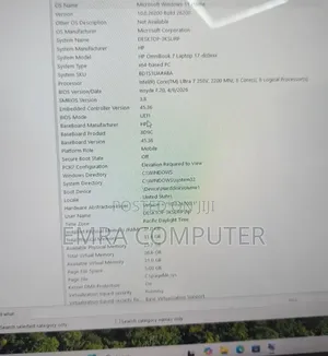 New Laptop HP 32GB Intel Core Ultra 7 SSD 1T