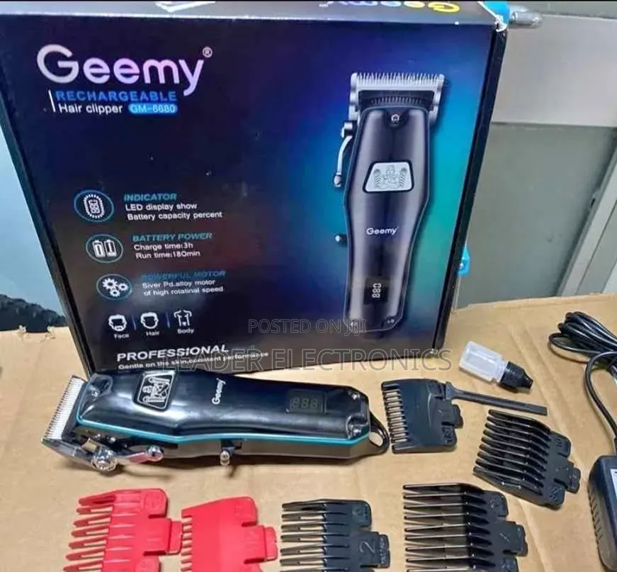 Geemy Professional Hair Clipper and Trimmer
