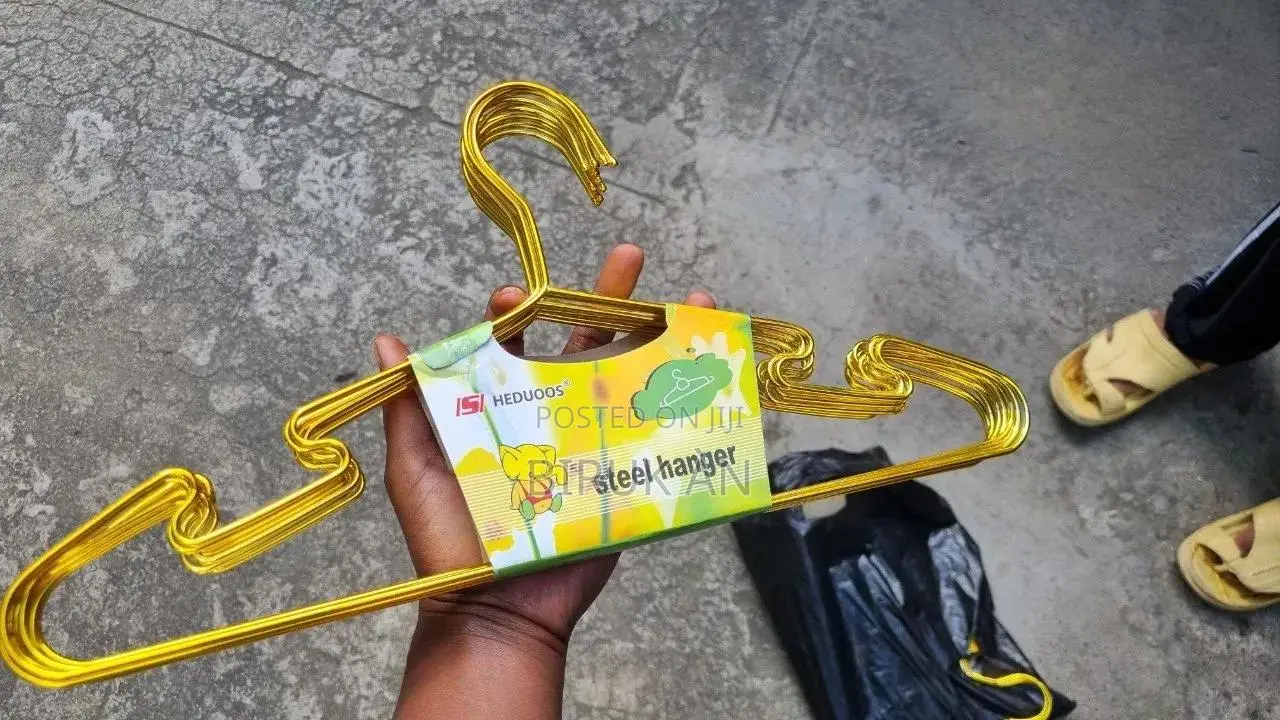 Gold Metal Cloth Hanger