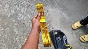 Gold Metal Cloth Hanger