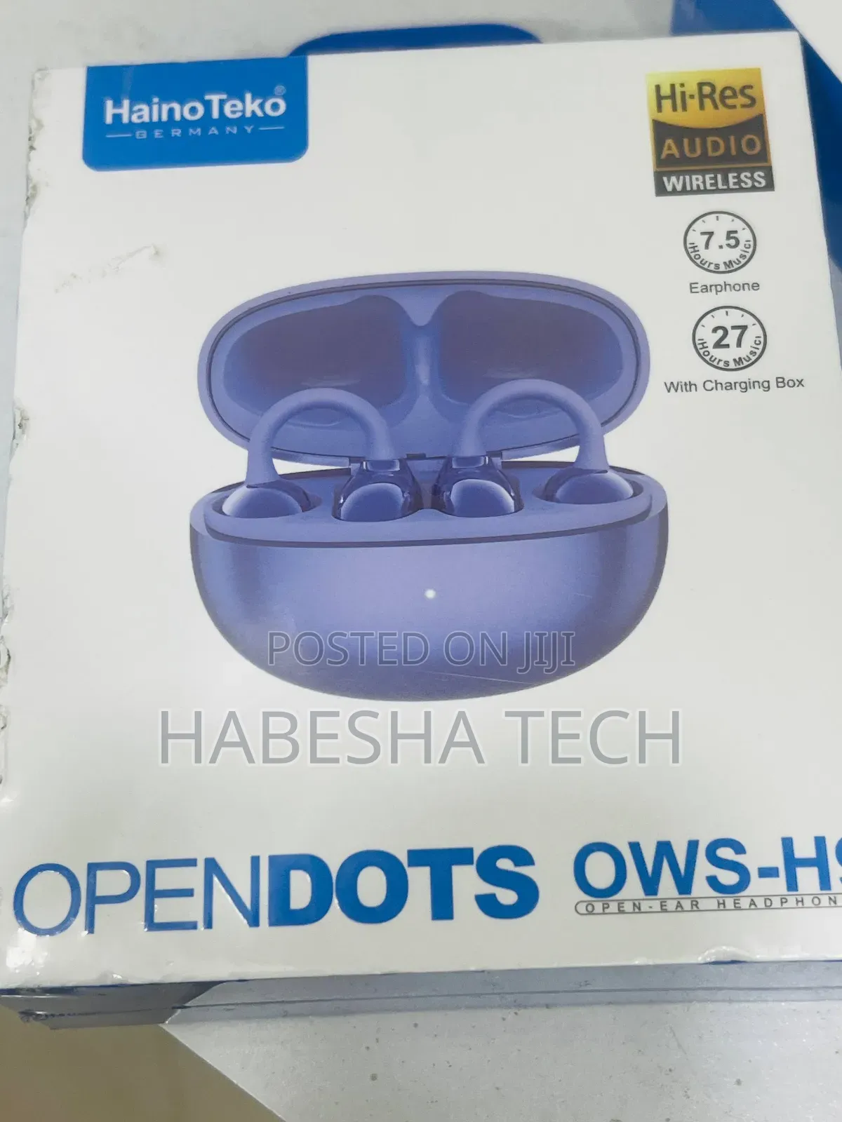 HainoTeko OWS-H9 — Open-Ear Freedom, Wireless Sound