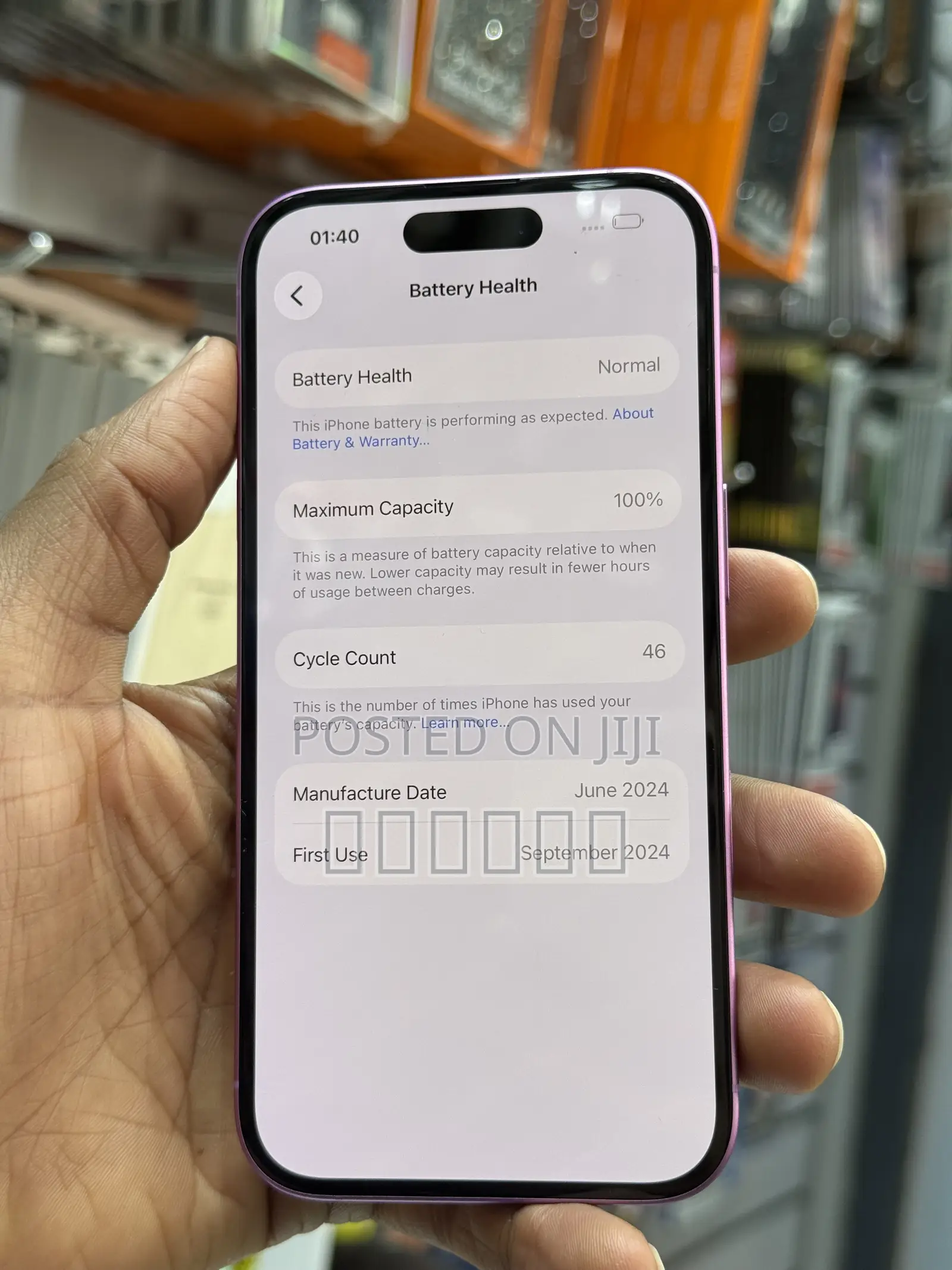 Apple iPhone 16 256 GB Pink