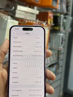 Apple iPhone 16 256 GB Pink