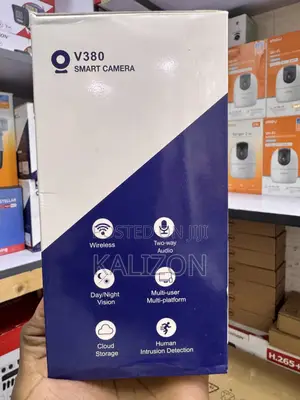 V380 Wireless Smart Security Camera (Indoor PTZ) SIM + Battery